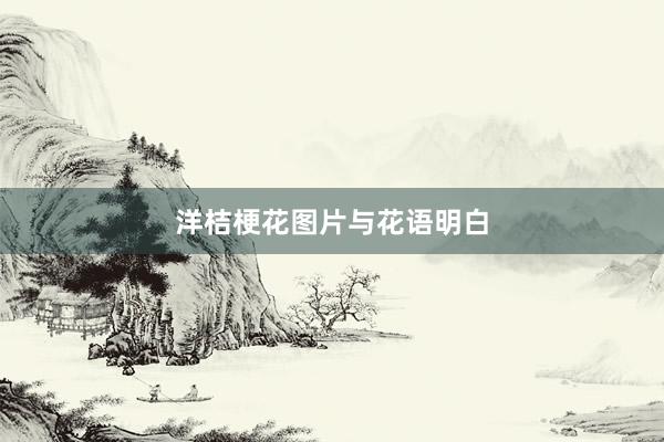 洋桔梗花图片与花语明白